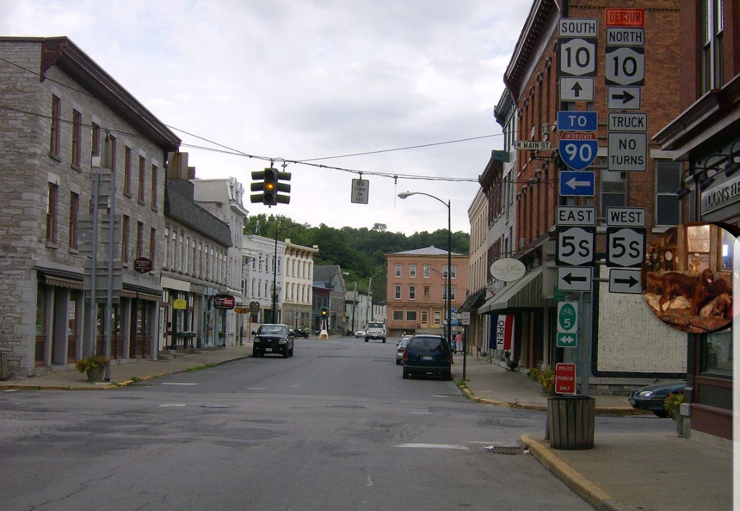 Downtown Canajoharie New York