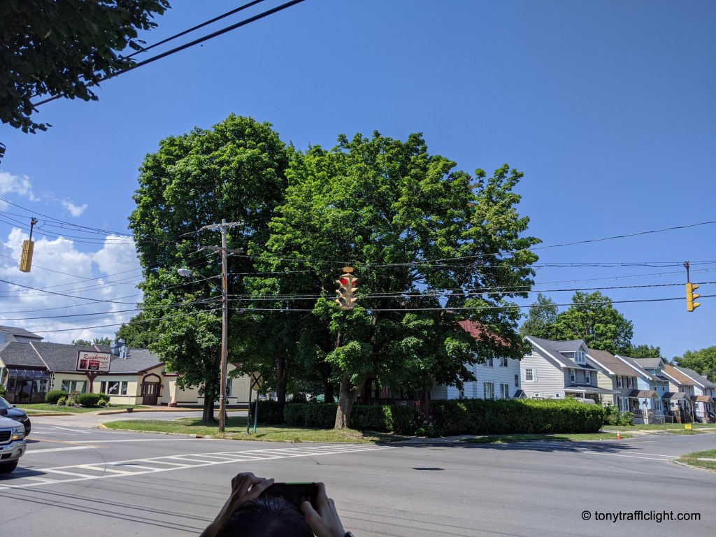 Crouse hinds traffic signal Genesee Street Utica NY
