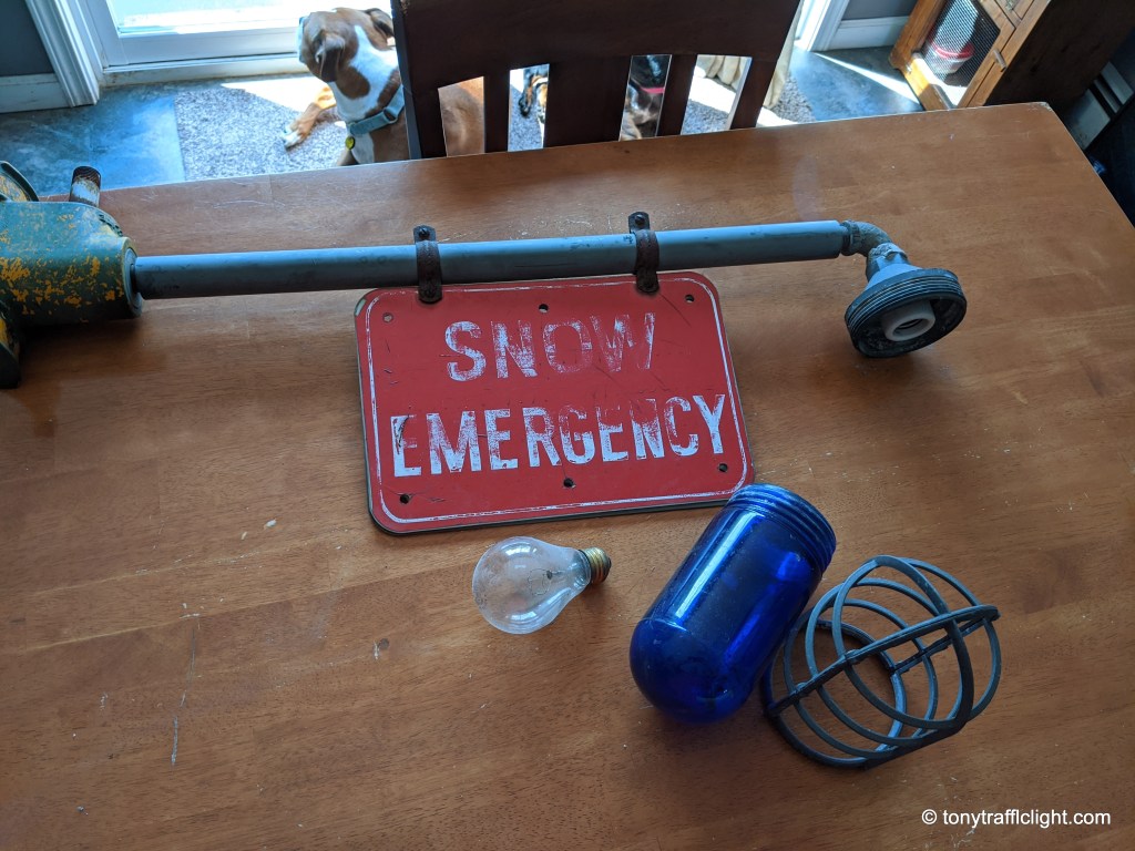 Utica Snow Emergency Light